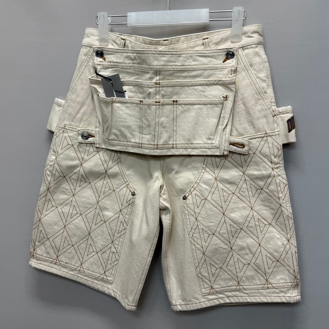 디올 x 데님 티어스 디올 티어스 카펜터 버뮤다 팬츠 ( 31 ) 상품이미지3