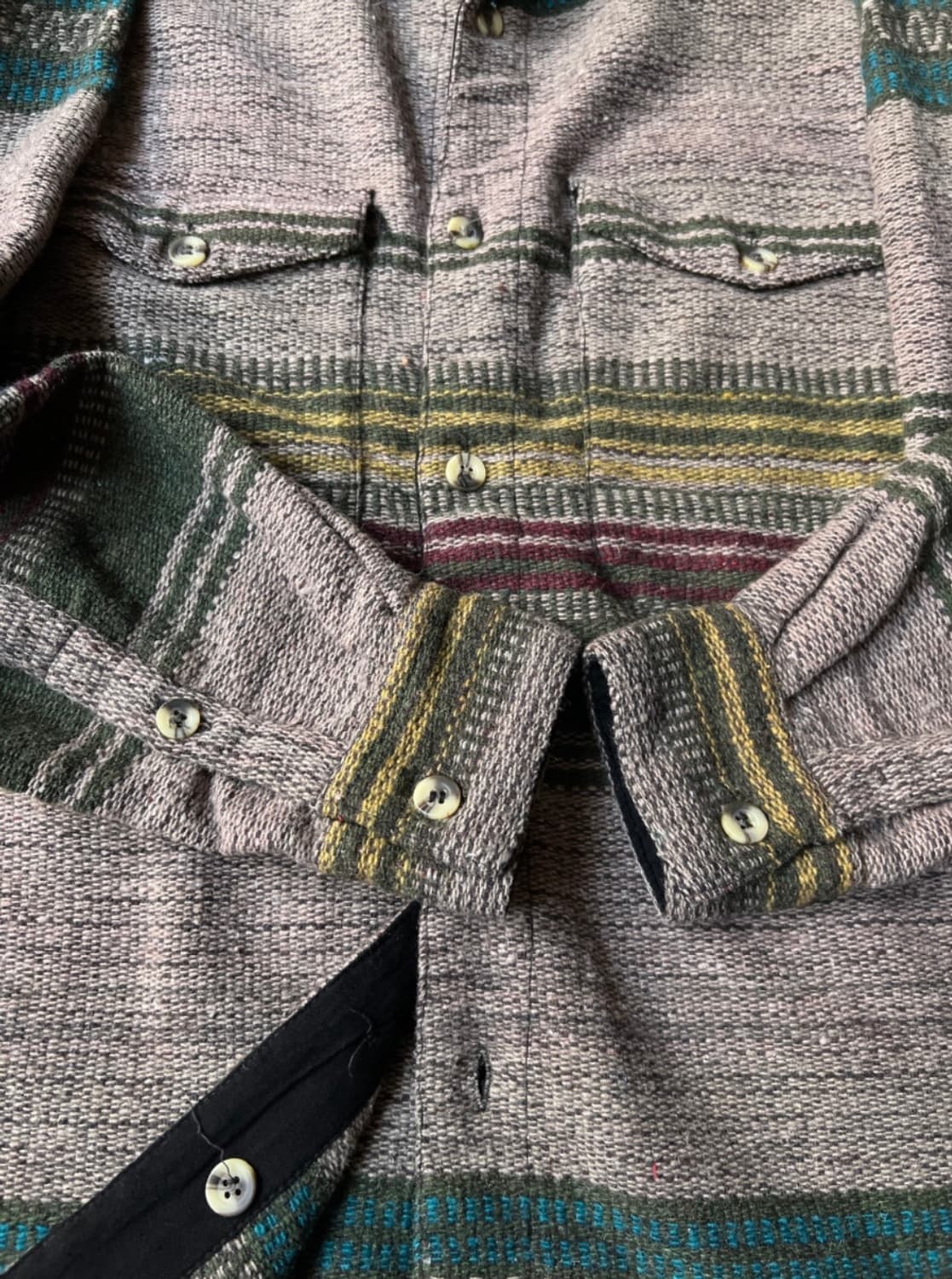 90’s paragraff 빈티지 나바호 부클 셔츠 상품이미지5