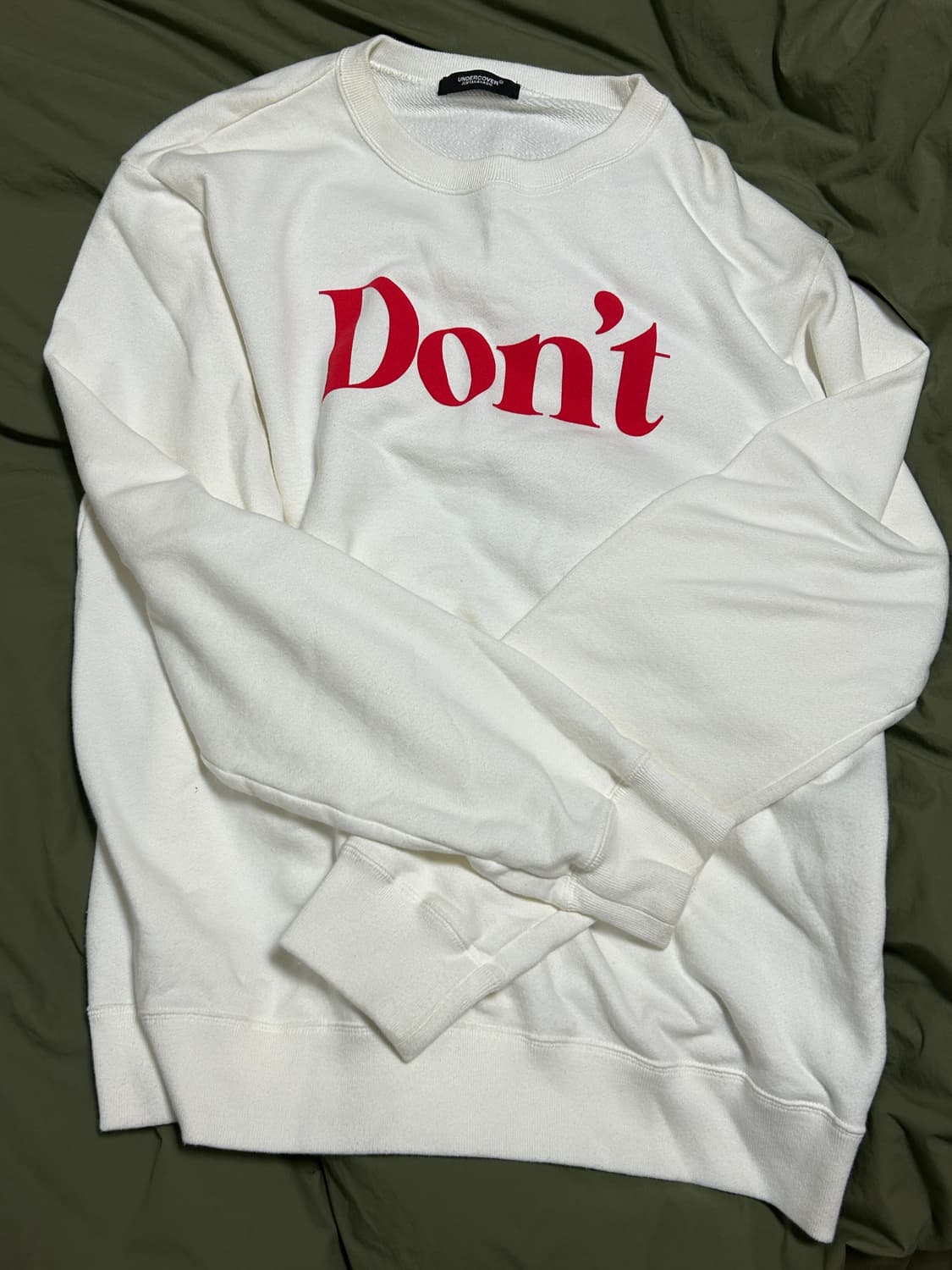 (4) 언더커버 맨투맨 상품이미지1