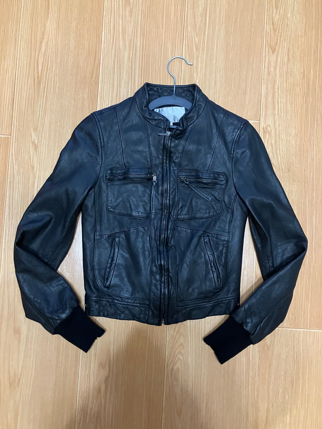 vtg chic leather jacket 상품이미지2