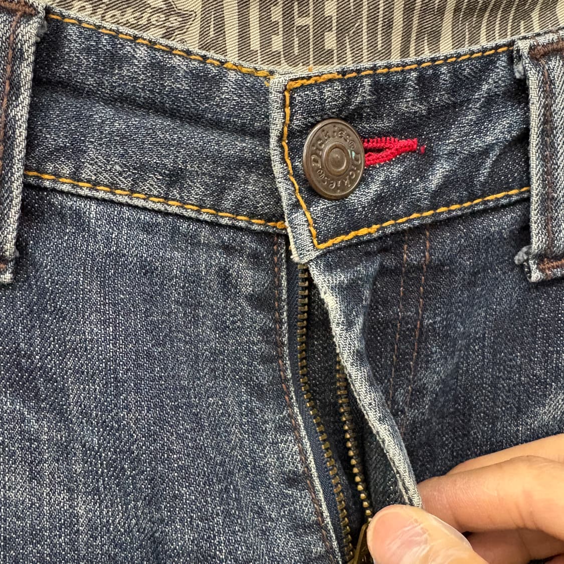 디키즈 빈티지 데님 청바지 워싱진 허리30in 상품이미지3