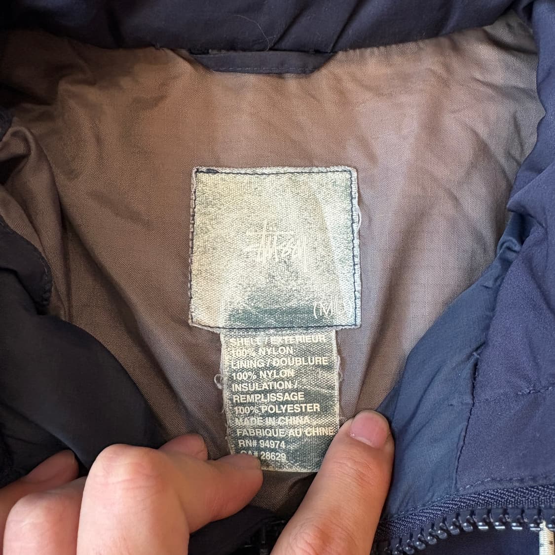 90s 90년대 올드 스투시 후디 필드 자켓 상품이미지3