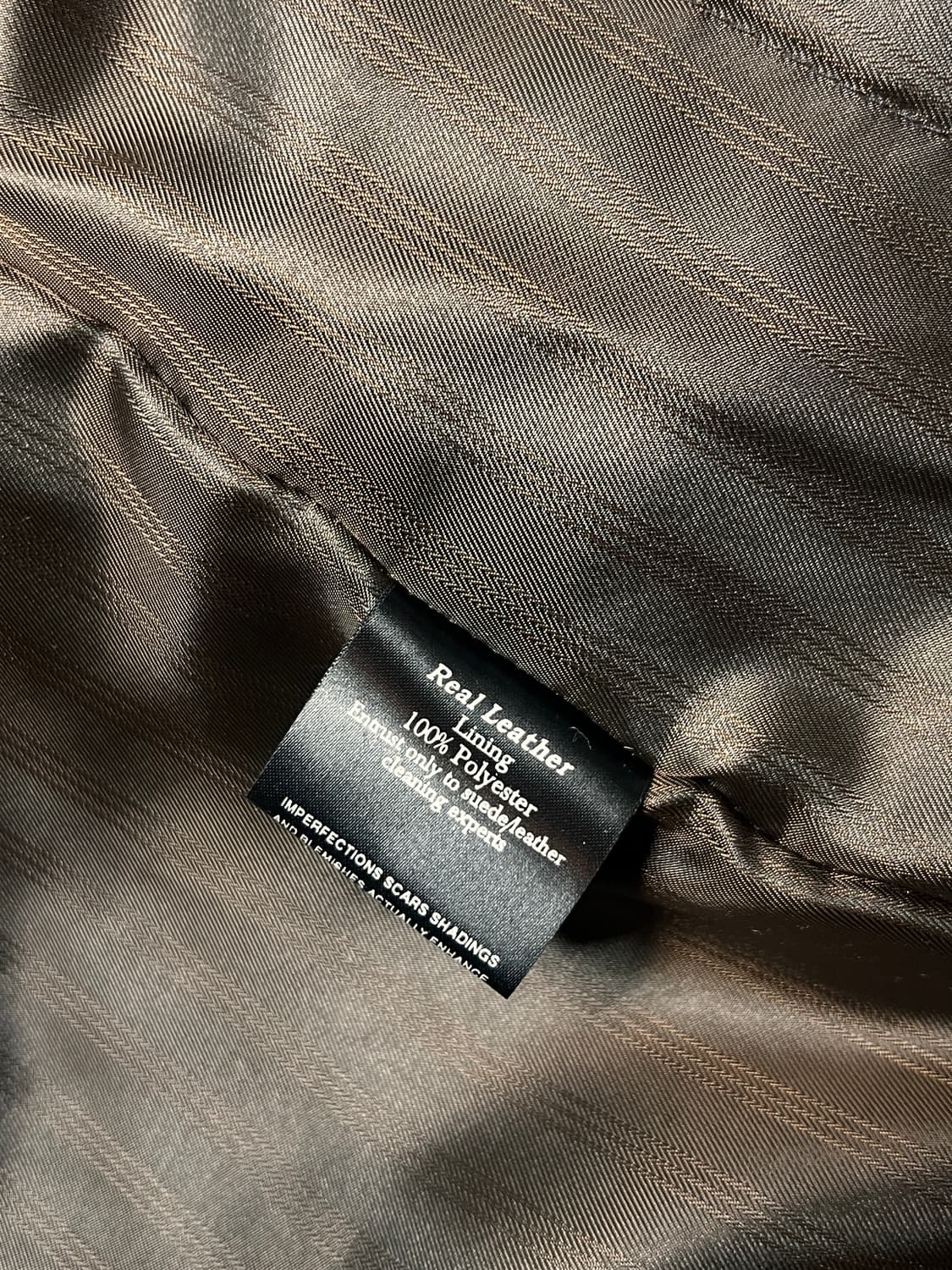 [Vintage] 런던 빈티지 리얼 레더 스탠드 칼라 하프 자켓 (S) 상품이미지5