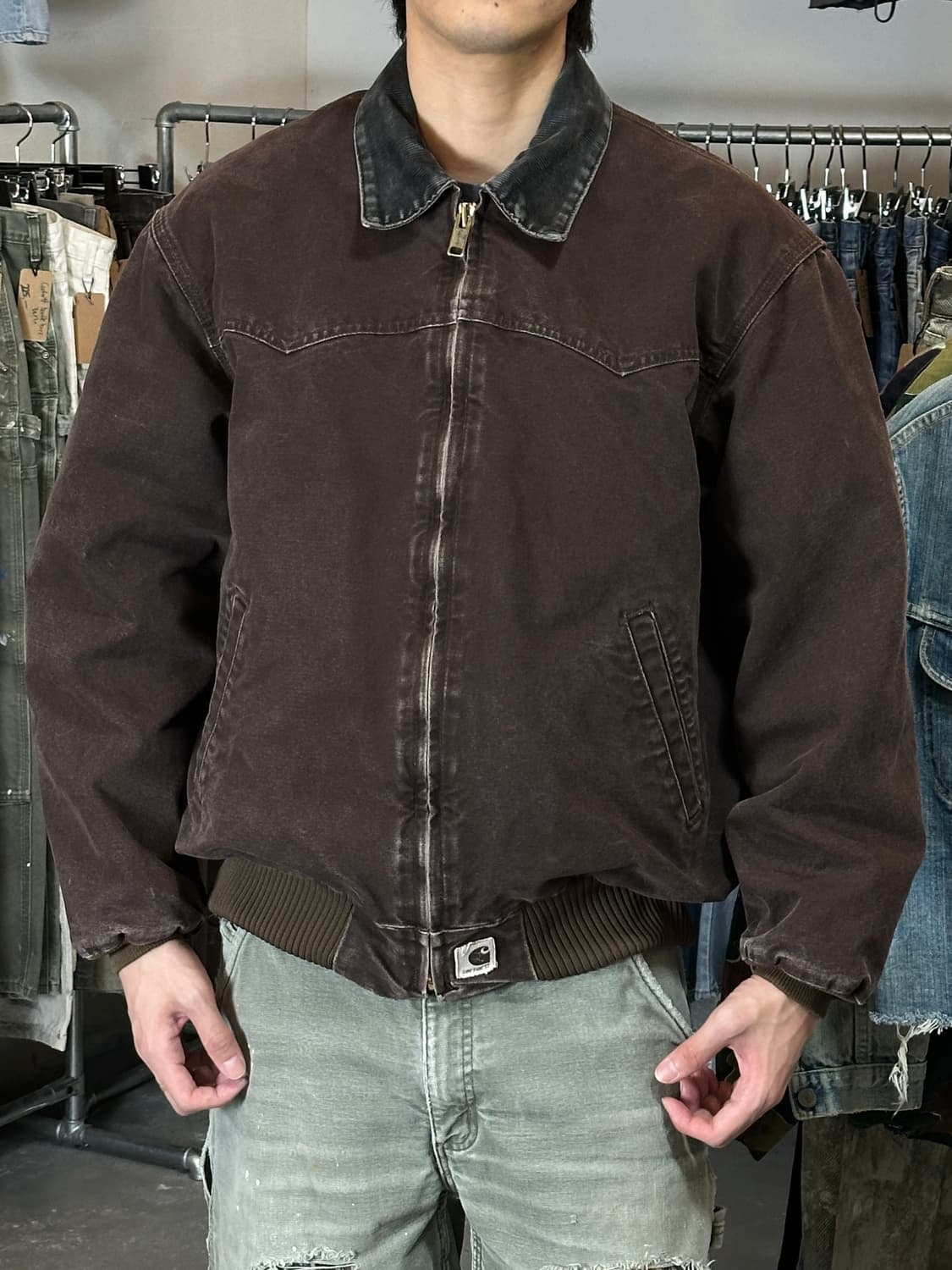 00's OG 칼하트 J14 산타페 자켓 칼하트 디트로이트 DKB 상품이미지10