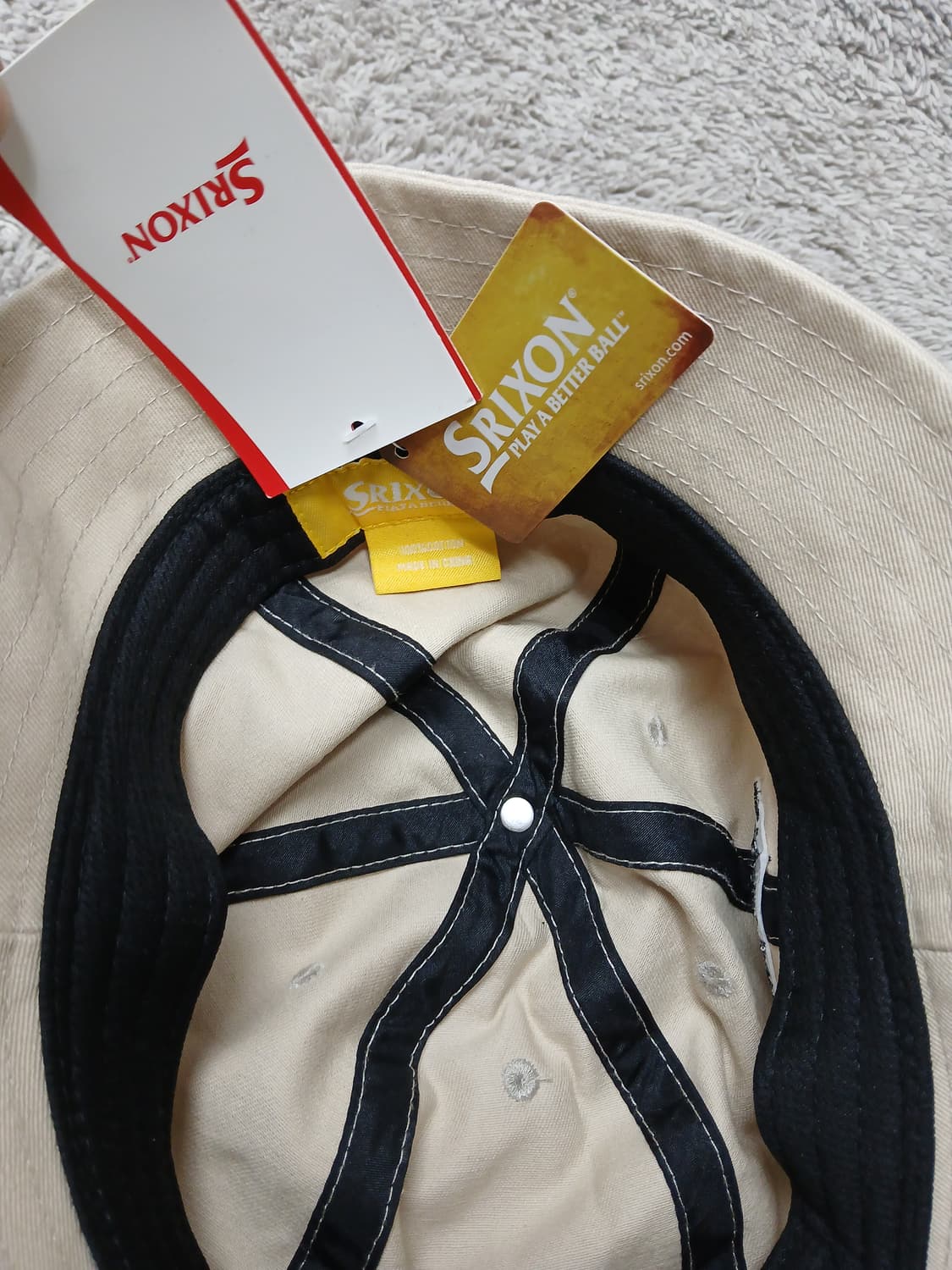 스릭슨 골프 버킷햇 베이지 56 새제품 상품이미지6