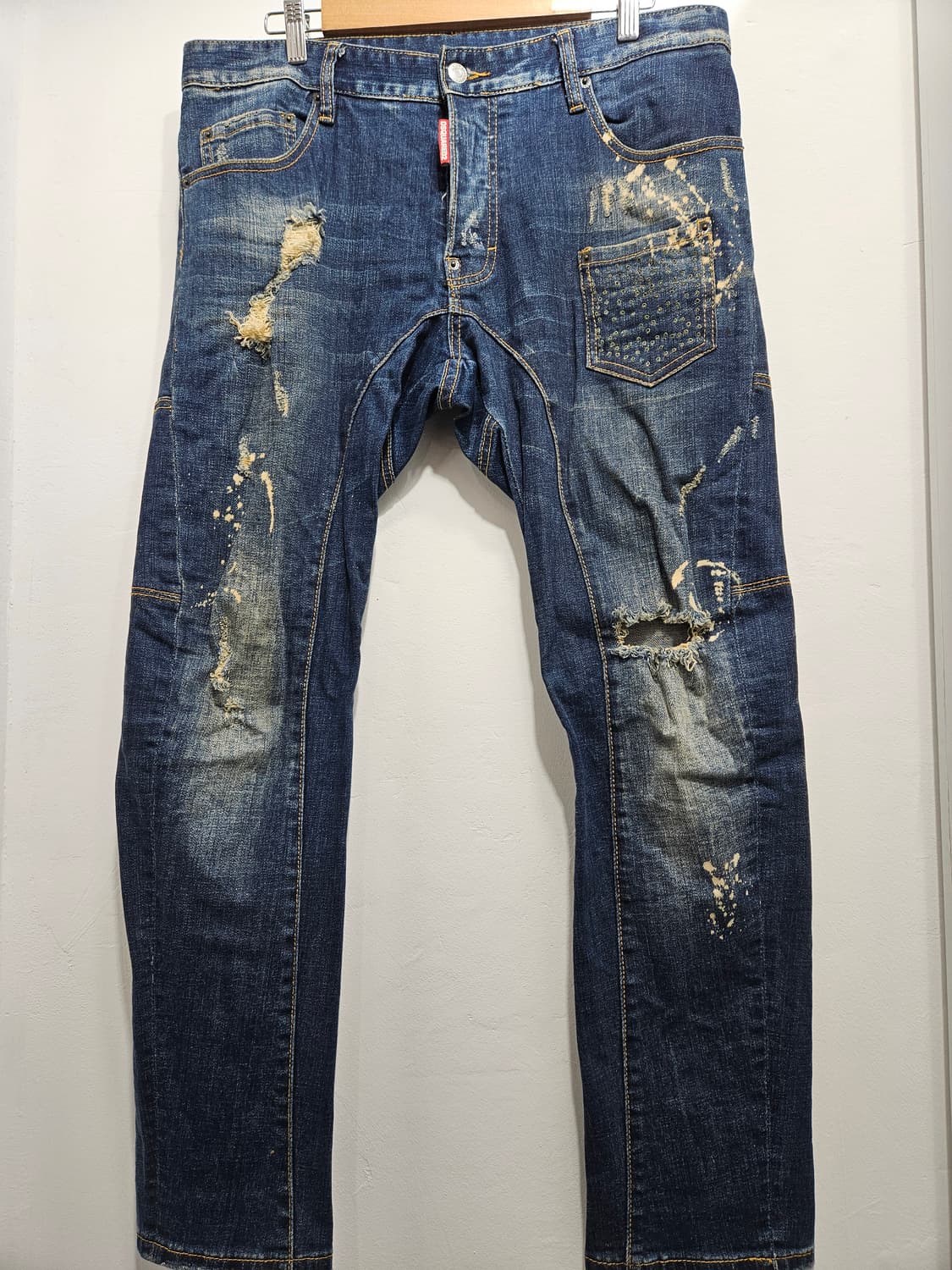 디스퀘어드2 워싱 데님팬츠 50 상품이미지4