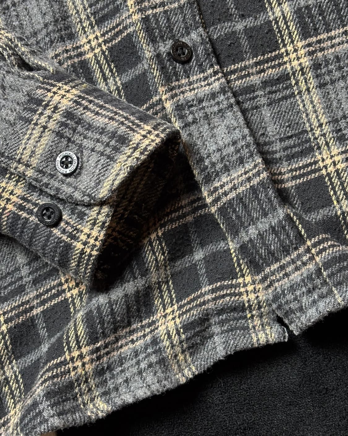 일본빈티지 MICHIKO LONDON 체크 셔츠 상품이미지4