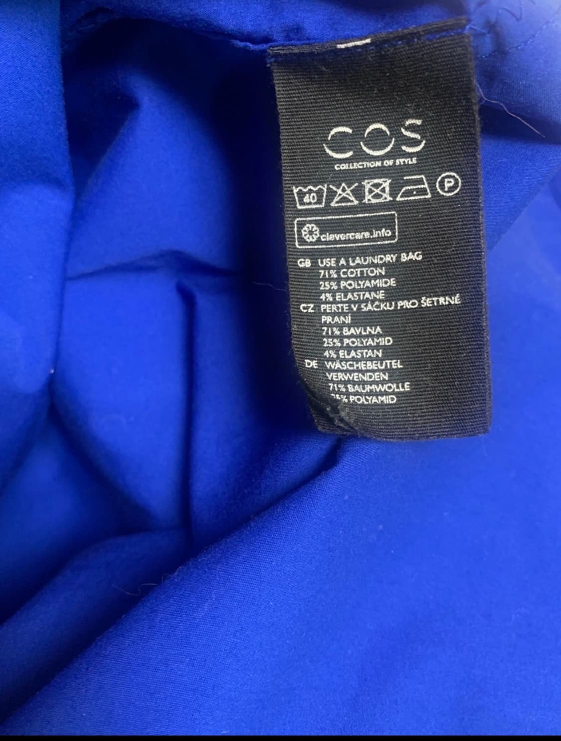 코스 블루 롱 원피스 (38)  상품이미지5