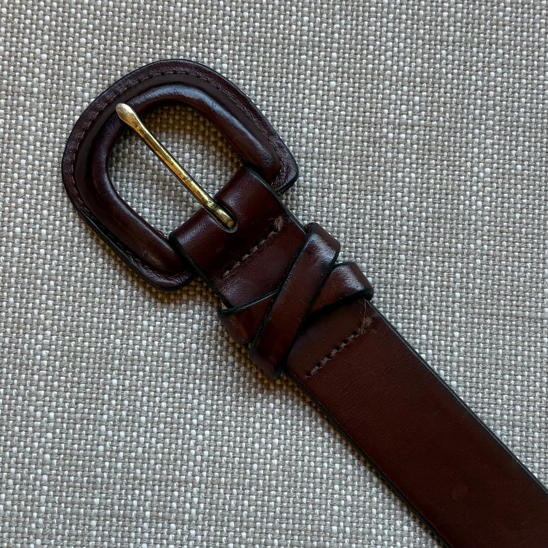 (29-30) 90s USA Eddie Bauer 이탈리안 레더 벨트 상품이미지5