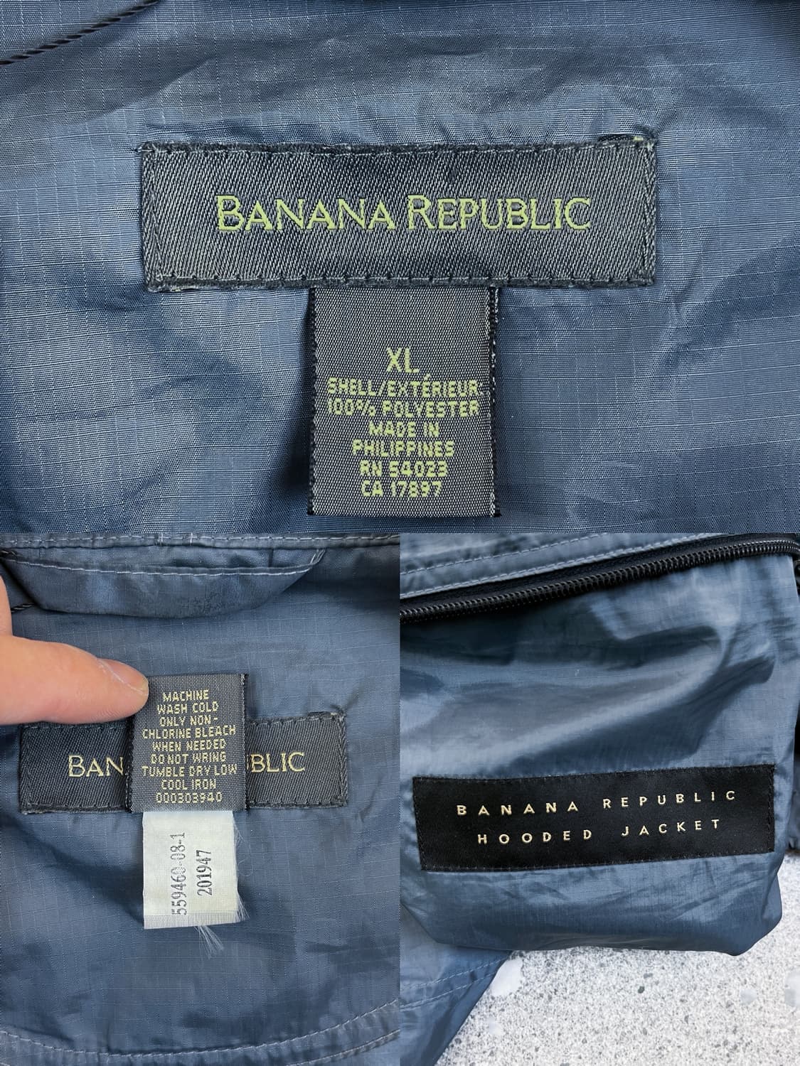 바나나리퍼블릭 립스탑 아웃도어 후드 자켓 상품이미지9