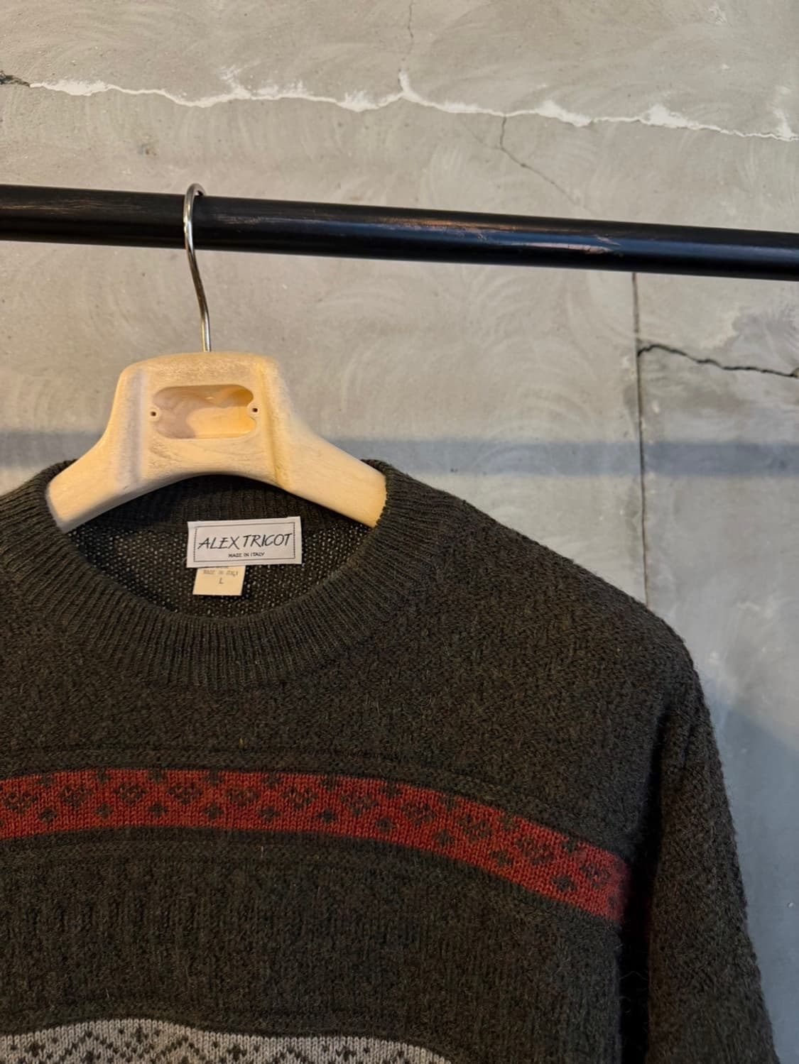 알렉스 트리콧 페어아일 니트 105 상품이미지4