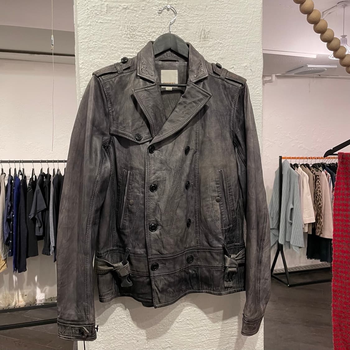 디젤 레더 자켓 상품이미지1
