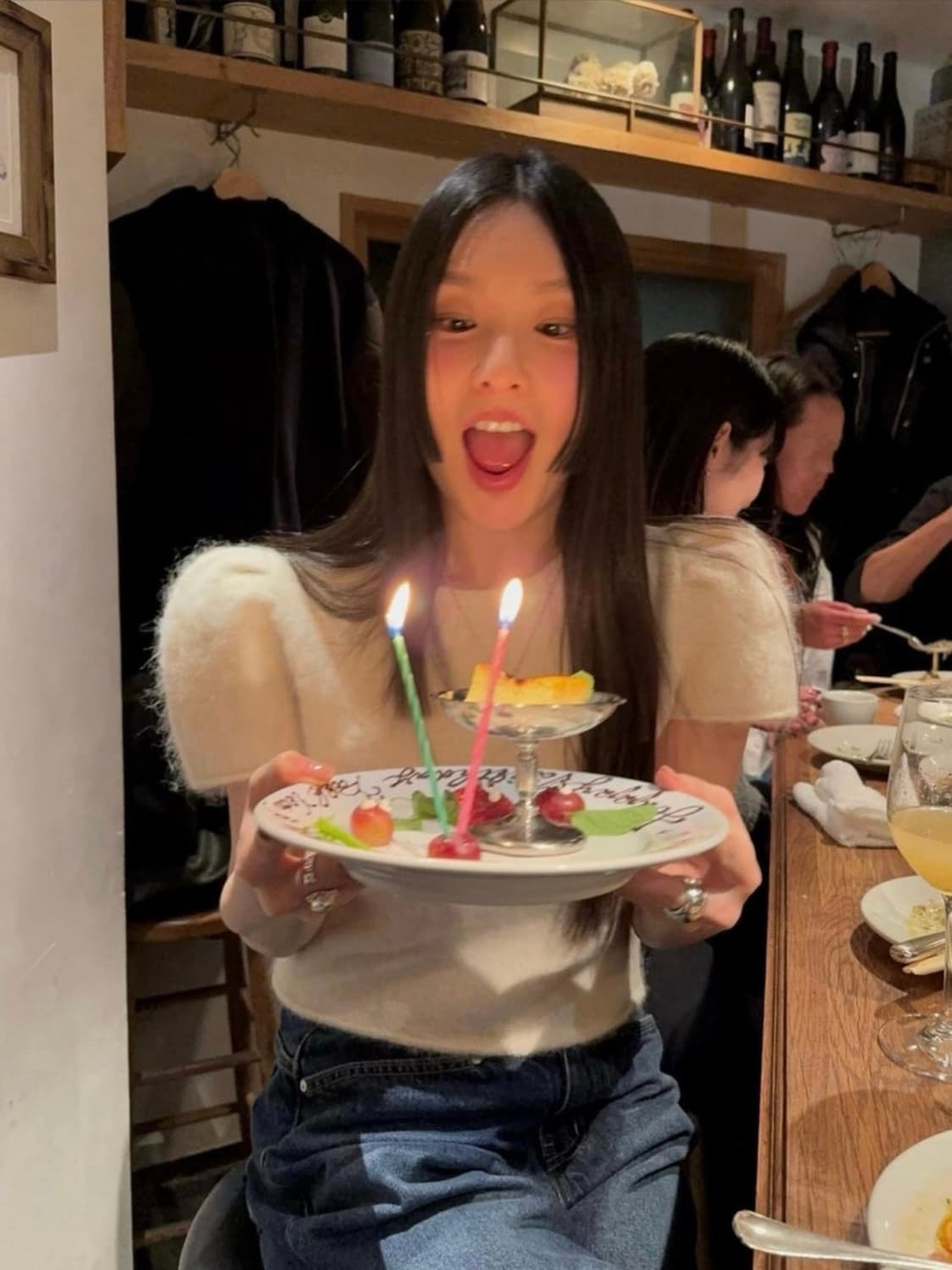 택O) 그로브 MARIAN 니트 아이보리, 블랙 상품이미지3