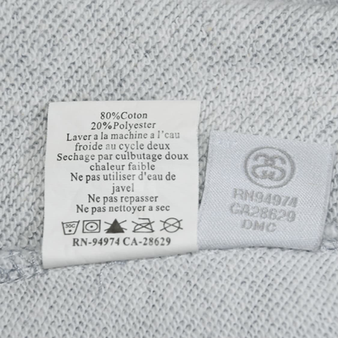 90s made in USA stussy 후드스웨트셔츠 상품이미지9