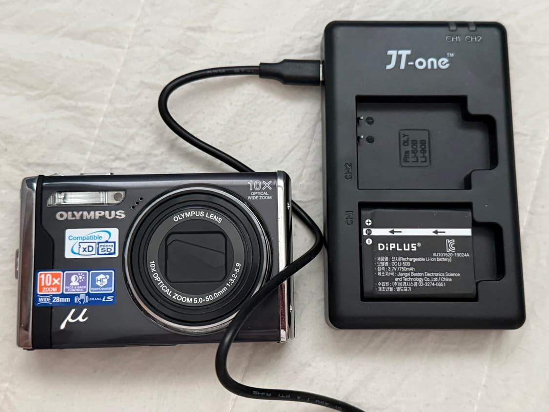 올림푸스 뮤9000 개인소장 디카 판매 sd카드 X 상품이미지6