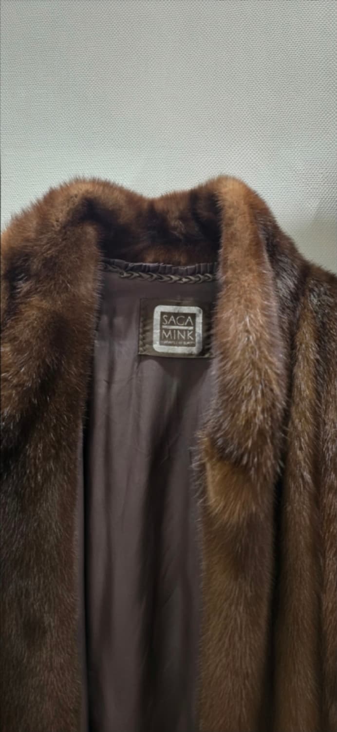 사가밍크 롱코트 롱밍크 상품이미지2