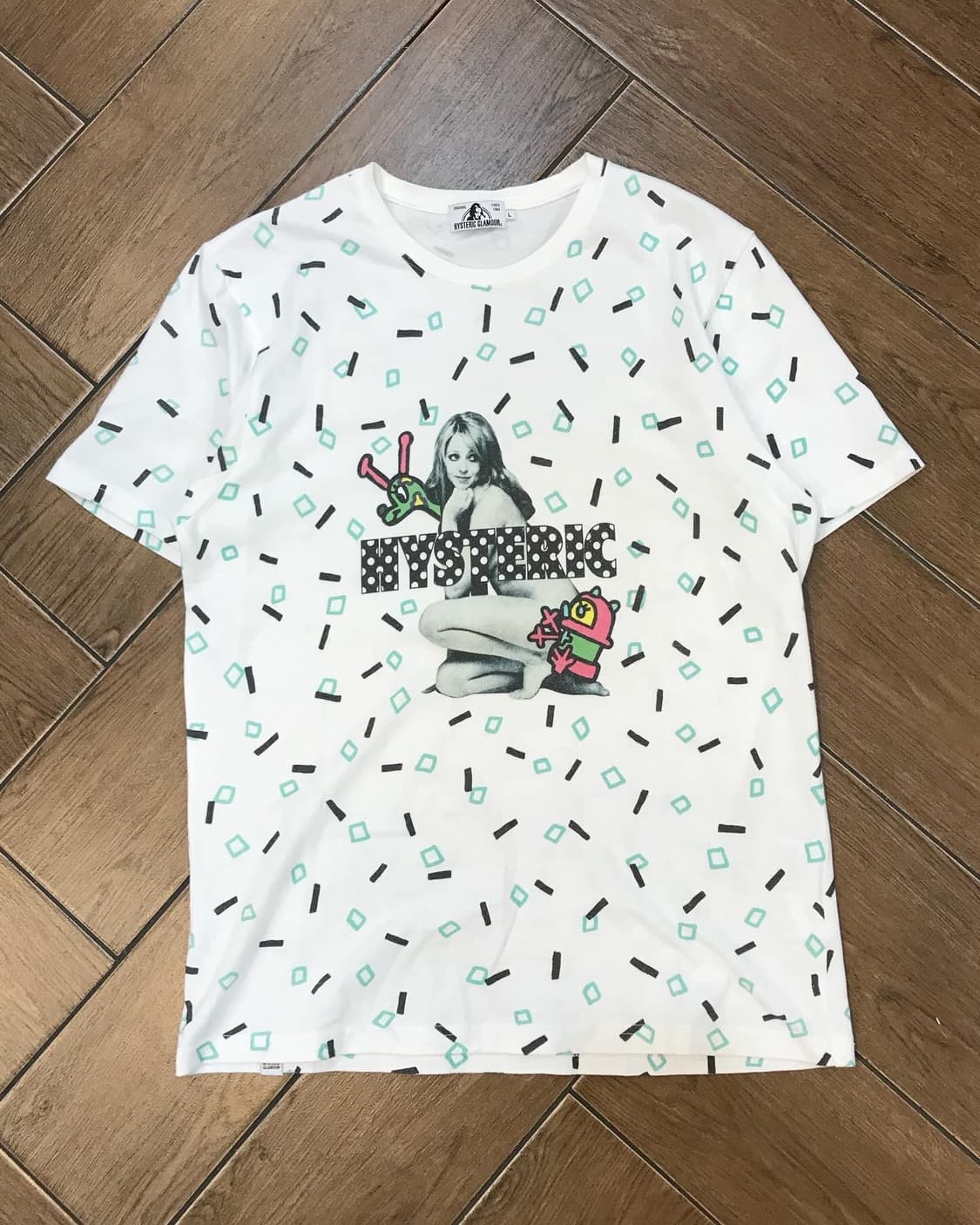 Hysteric Glamour Dots Logo T-shirt 상품이미지5