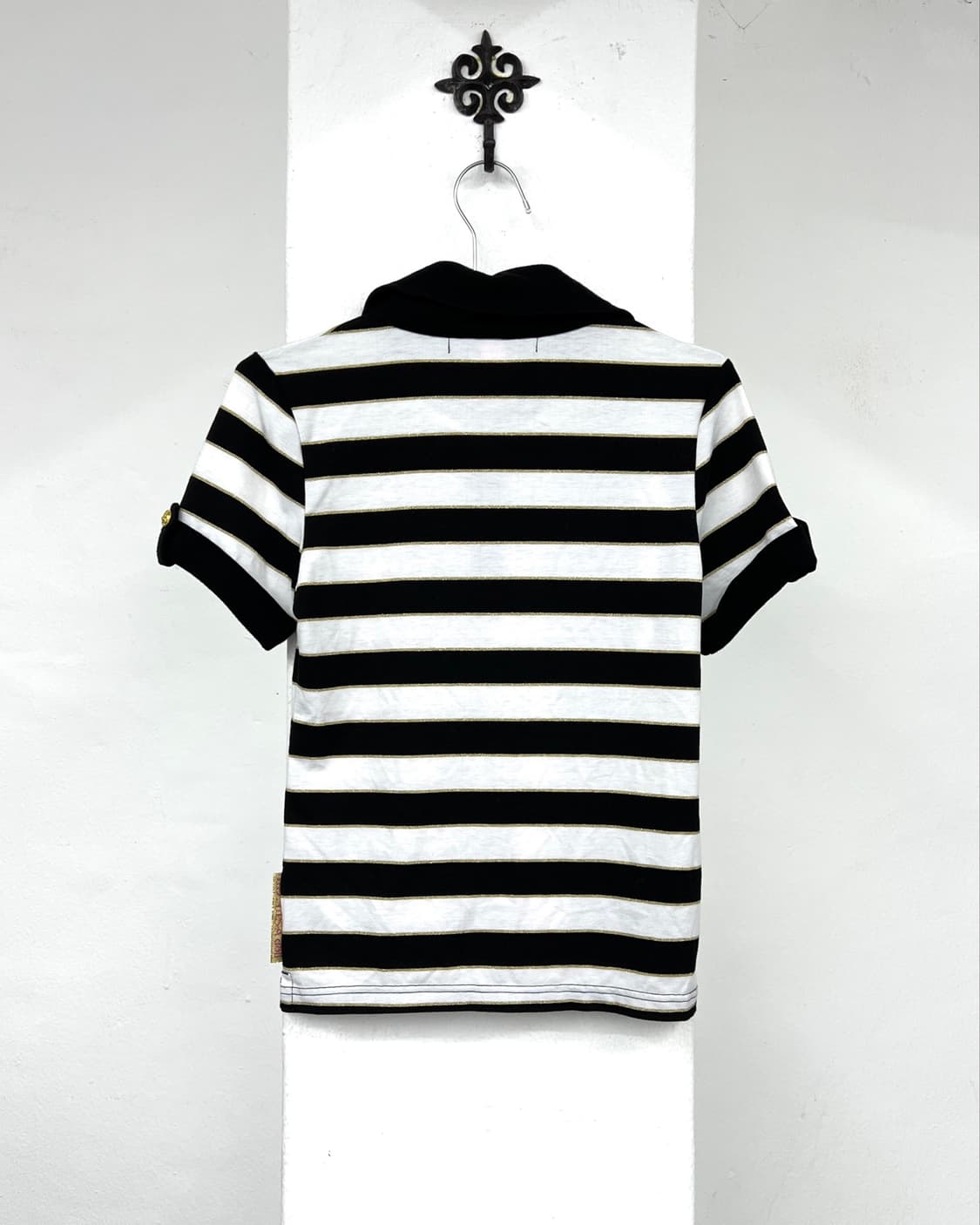 Liz Lisa stripe gold embroidery collar 상품이미지4