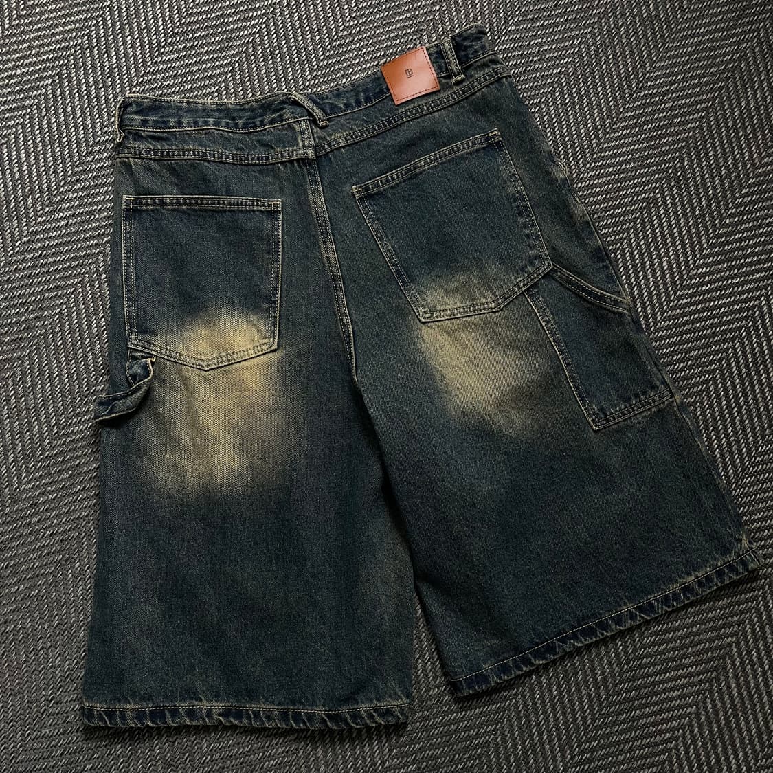 디미트리블랙 워싱 데니 카펜터 버뮤다 팬츠y 4571 상품이미지1