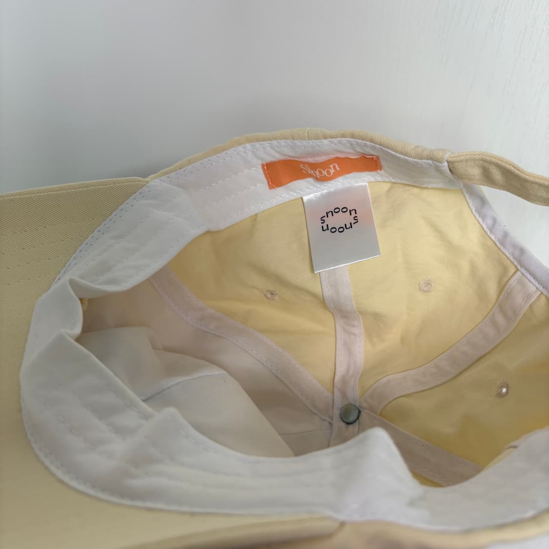 시눈 클래식 로고 볼캡 옐로우 상품이미지3