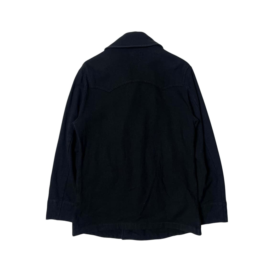 Zucca 컷 오프 디테일 울 블렌드 코트 상품이미지7