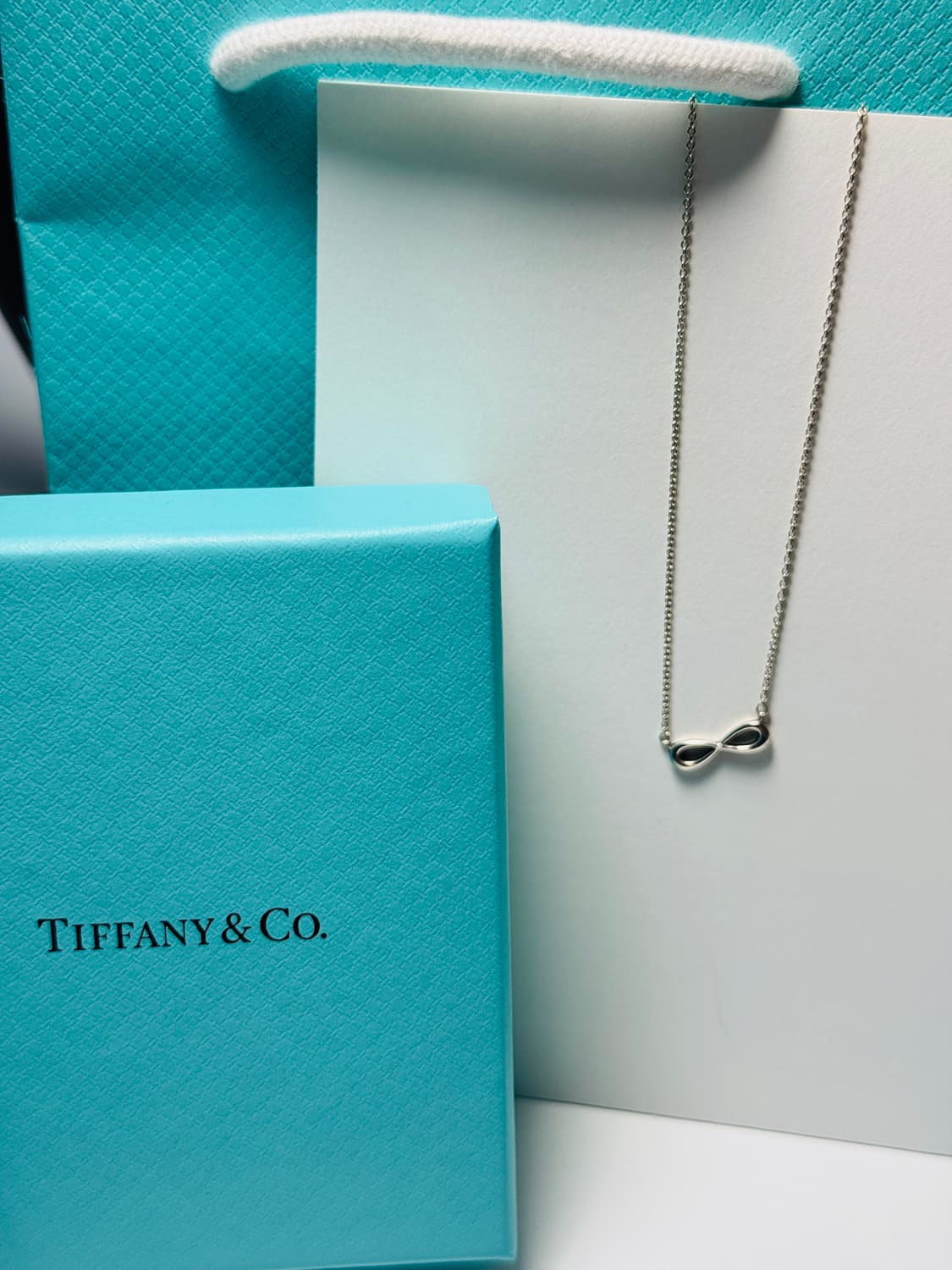 티파니앤코 인피니티 실버 목걸이 풀세트 [새상품급]  상품이미지3