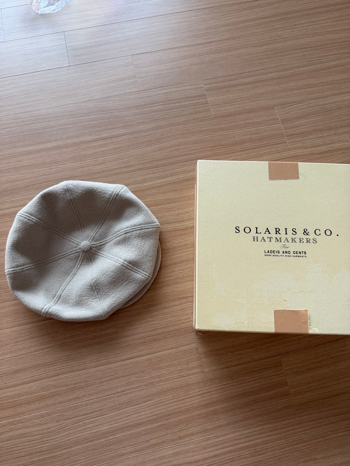Solaris&Co 솔라리스앤코 캐스킷 헌팅캡 판매합니다. 상품이미지1