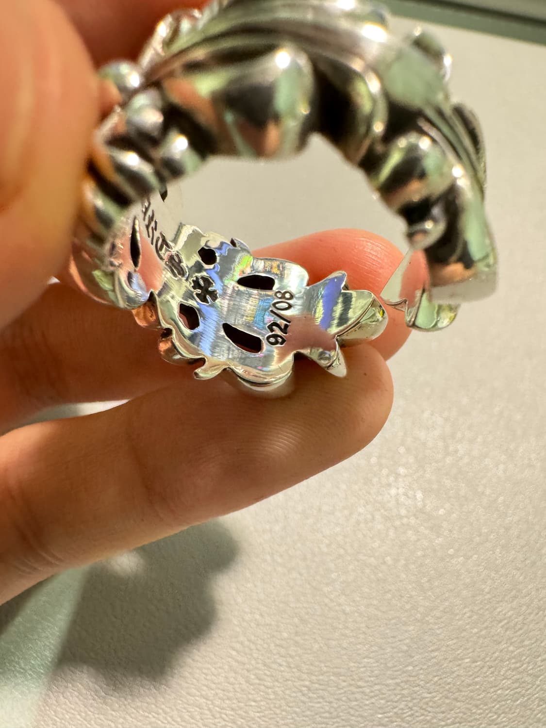 크롬하츠 더블플로랄링 us9 상품이미지6