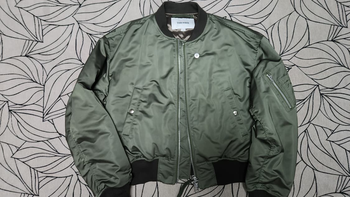 TONYWACK 토니웩 카키 봄버 자켓 M 상품이미지1
