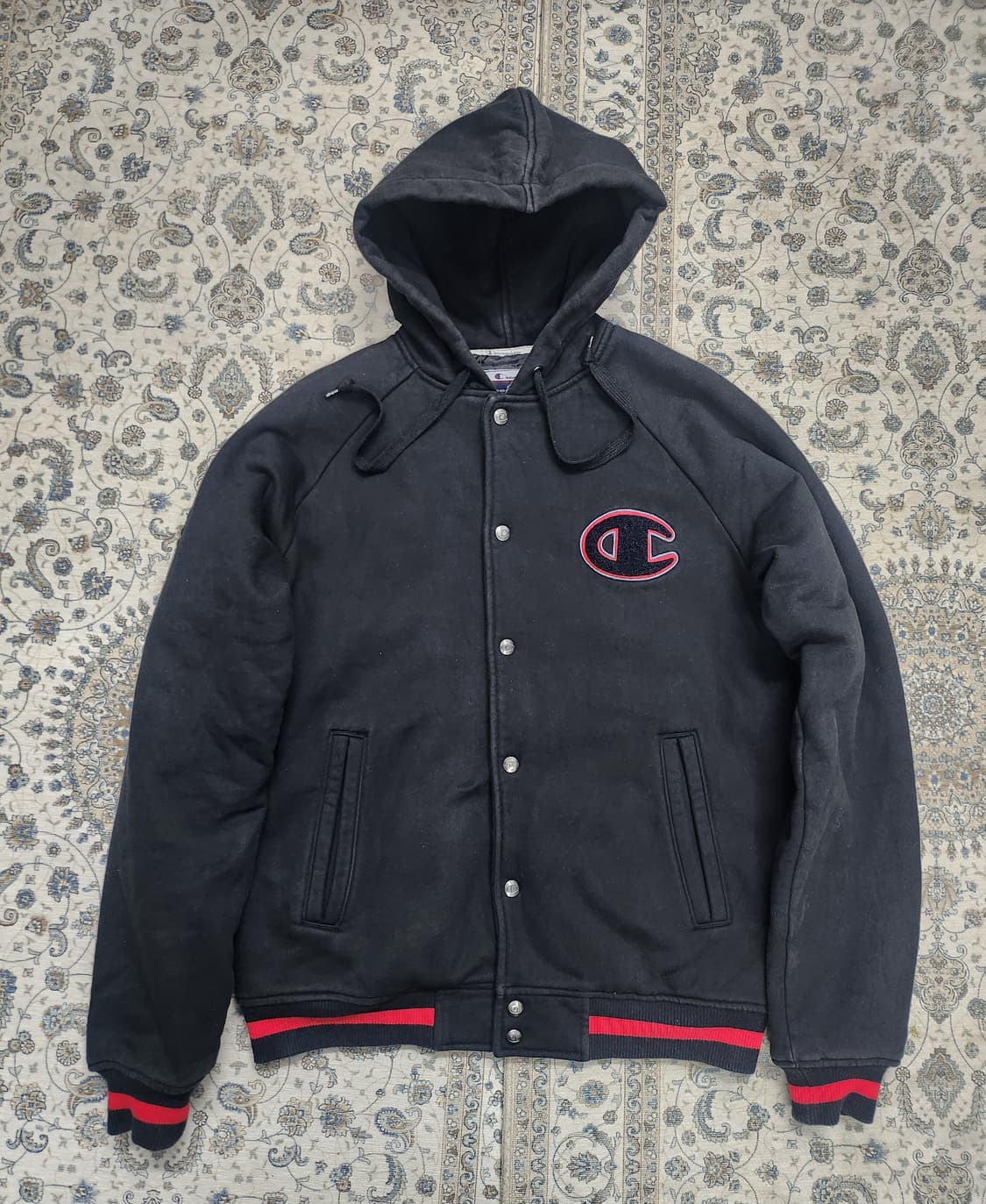 챔피온 후드 스타디움 자켓 M 상품이미지1