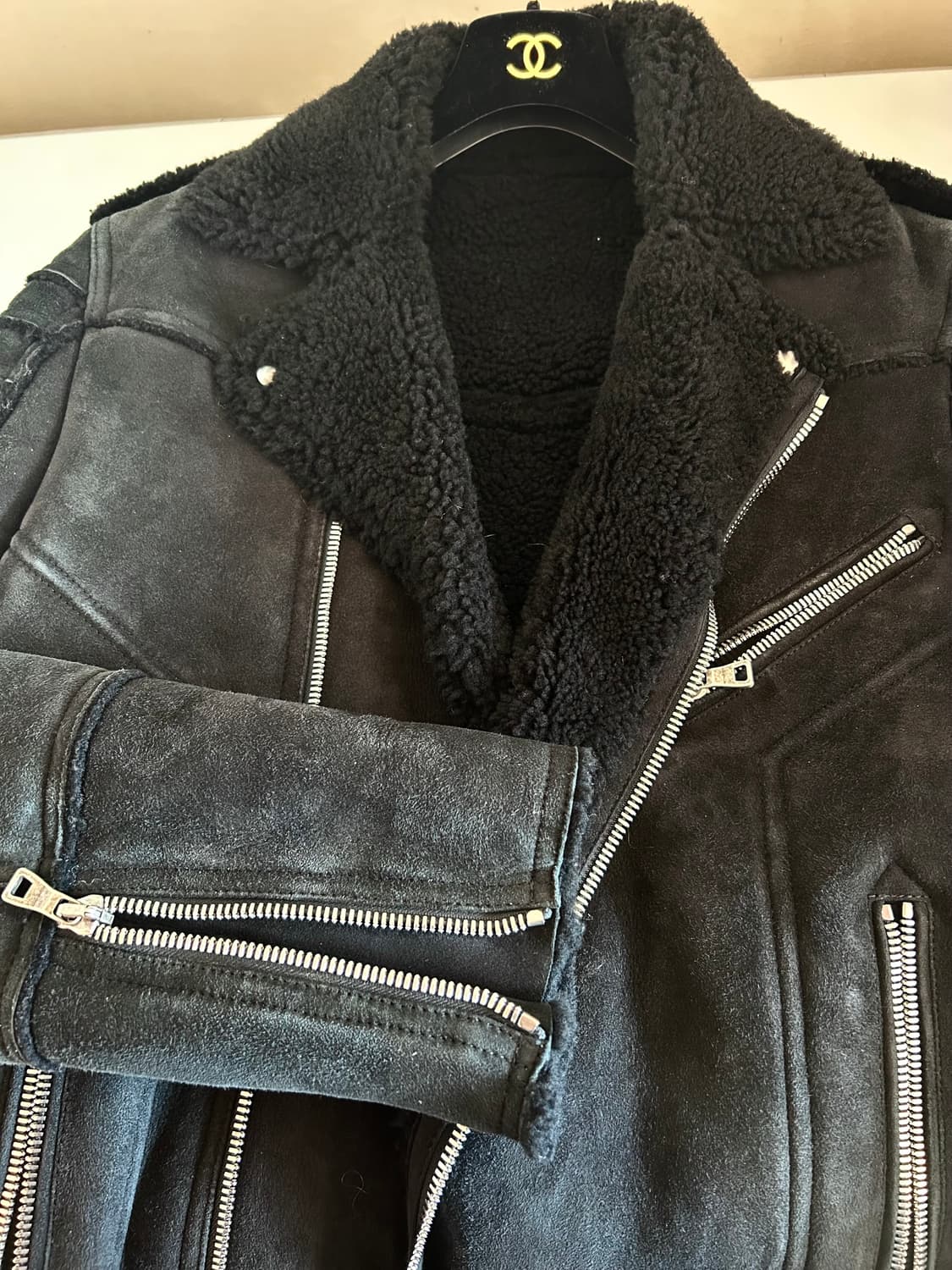 발망 무스탕 자켓 상품이미지7