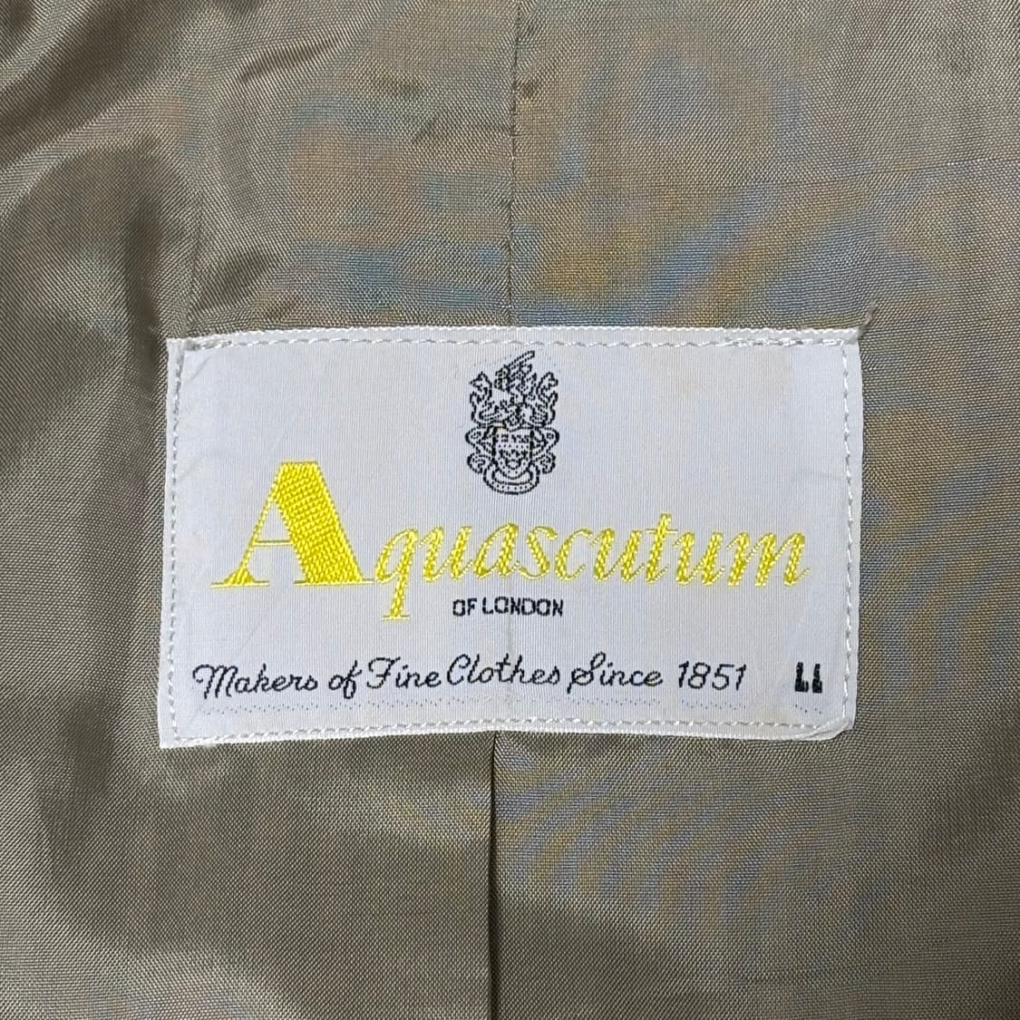 Aquascutum 아쿠아스쿠텀 노바체크 블루종자켓 상품이미지7
