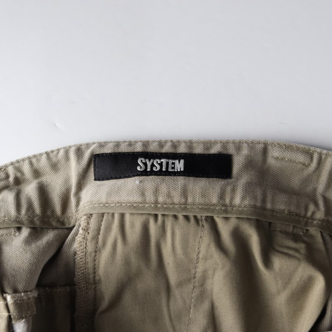 시스템 옴므 바이커 절개 코튼 팬츠 82 상품이미지6