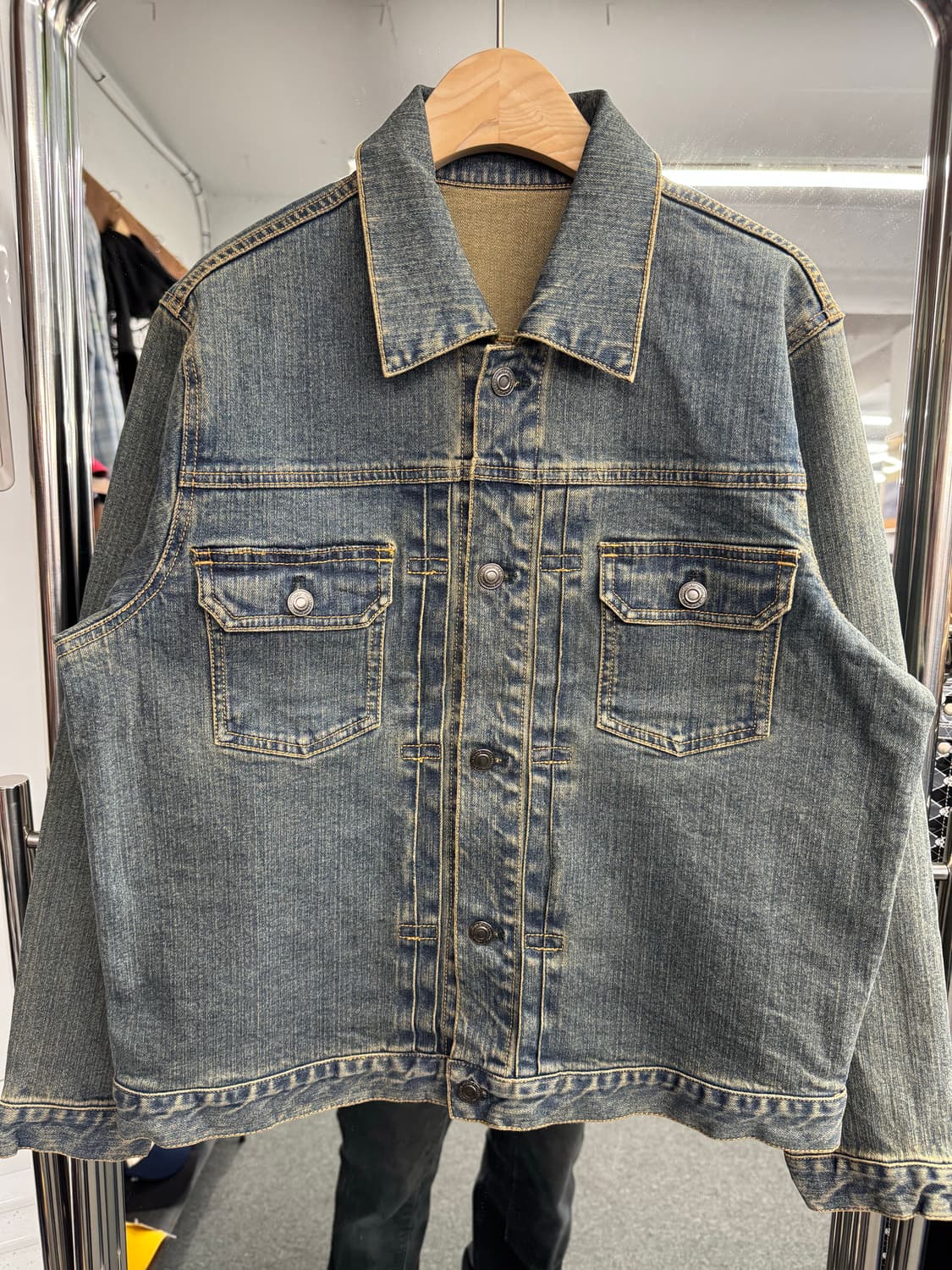 japanese vintage STYLE BASIC 데님자켓 상품이미지1