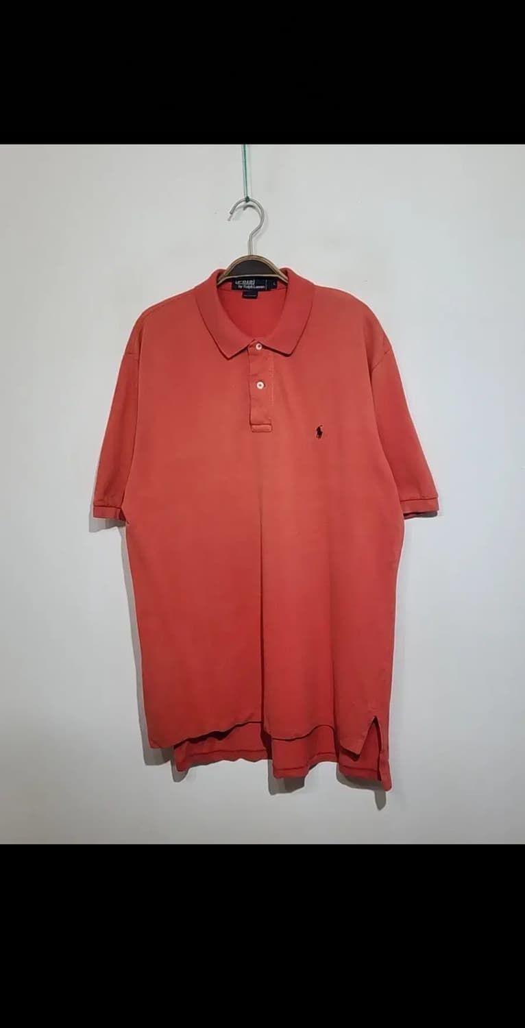 (XL) 랄프로렌 폴로 반팔 카라티 단색 PK 폴로 티셔츠  상품이미지1