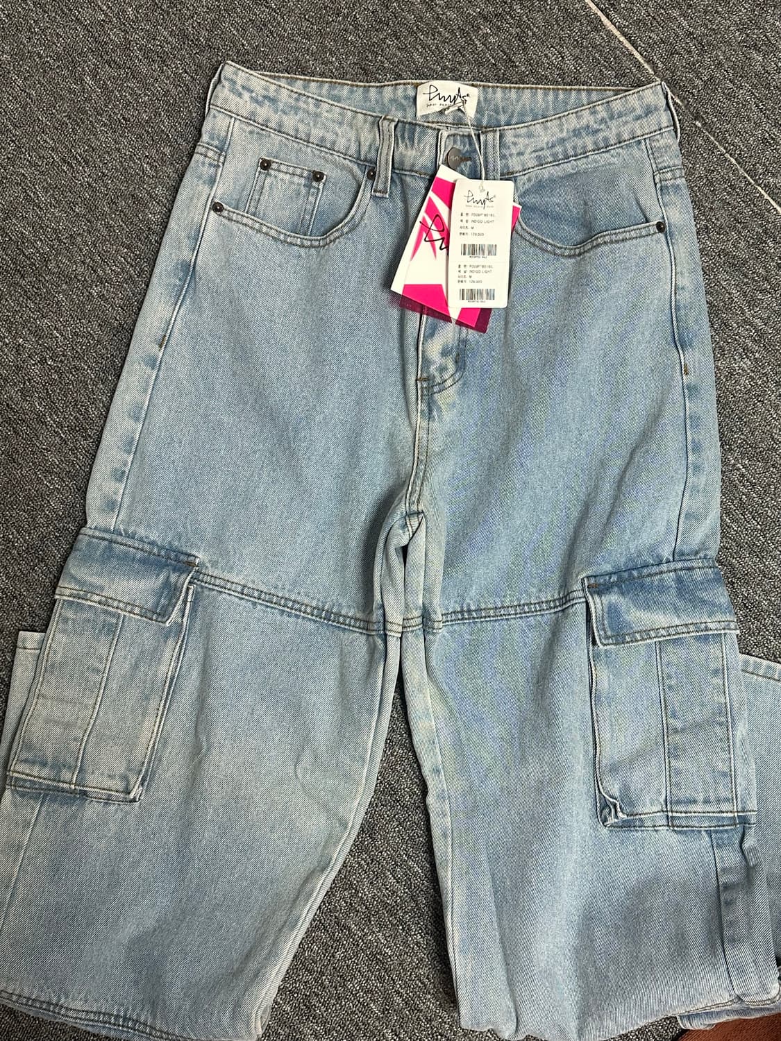 Phyps 카고 데님 팬츠 상품이미지1