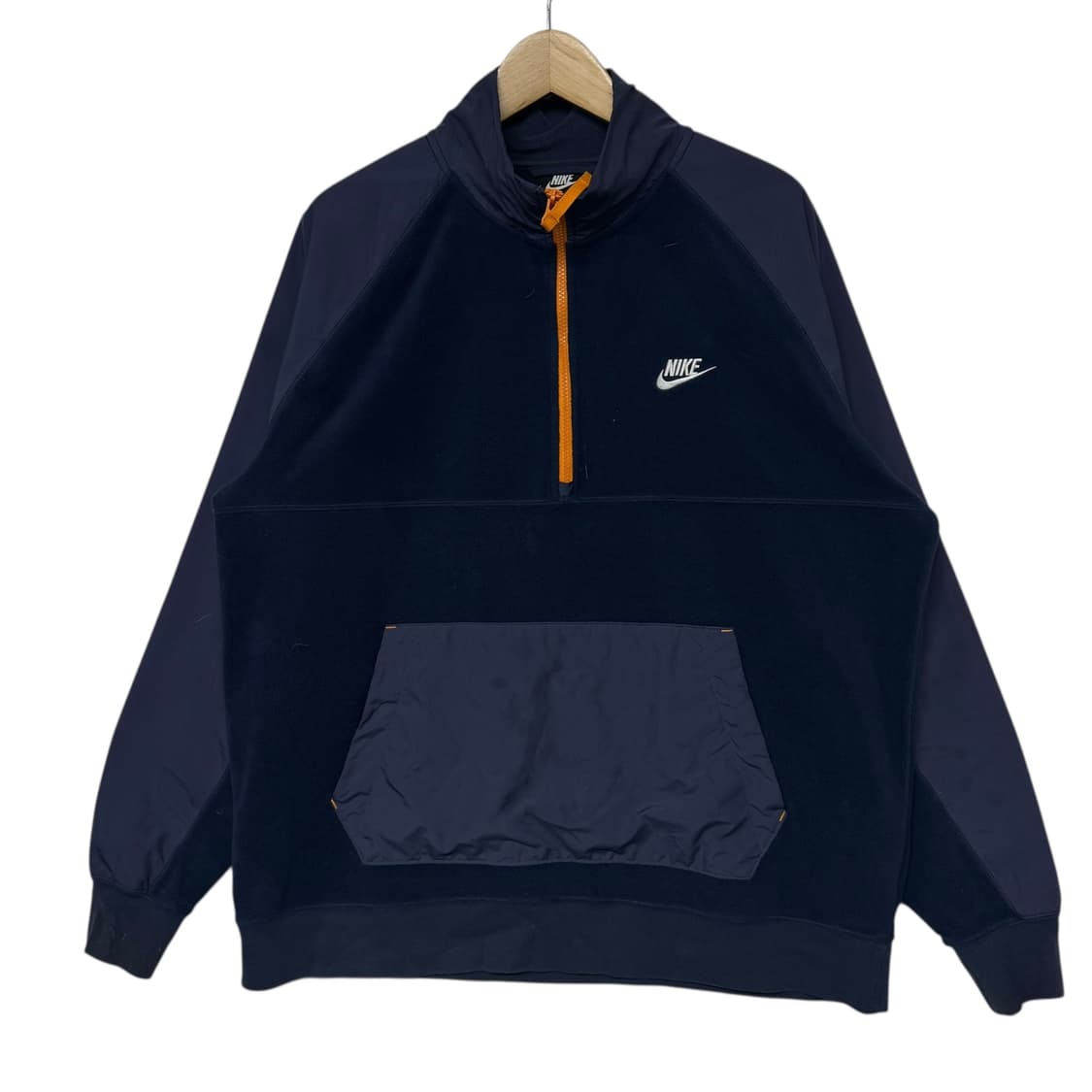 나이키 퓨추라 로고 반집업 후리스 상품이미지1