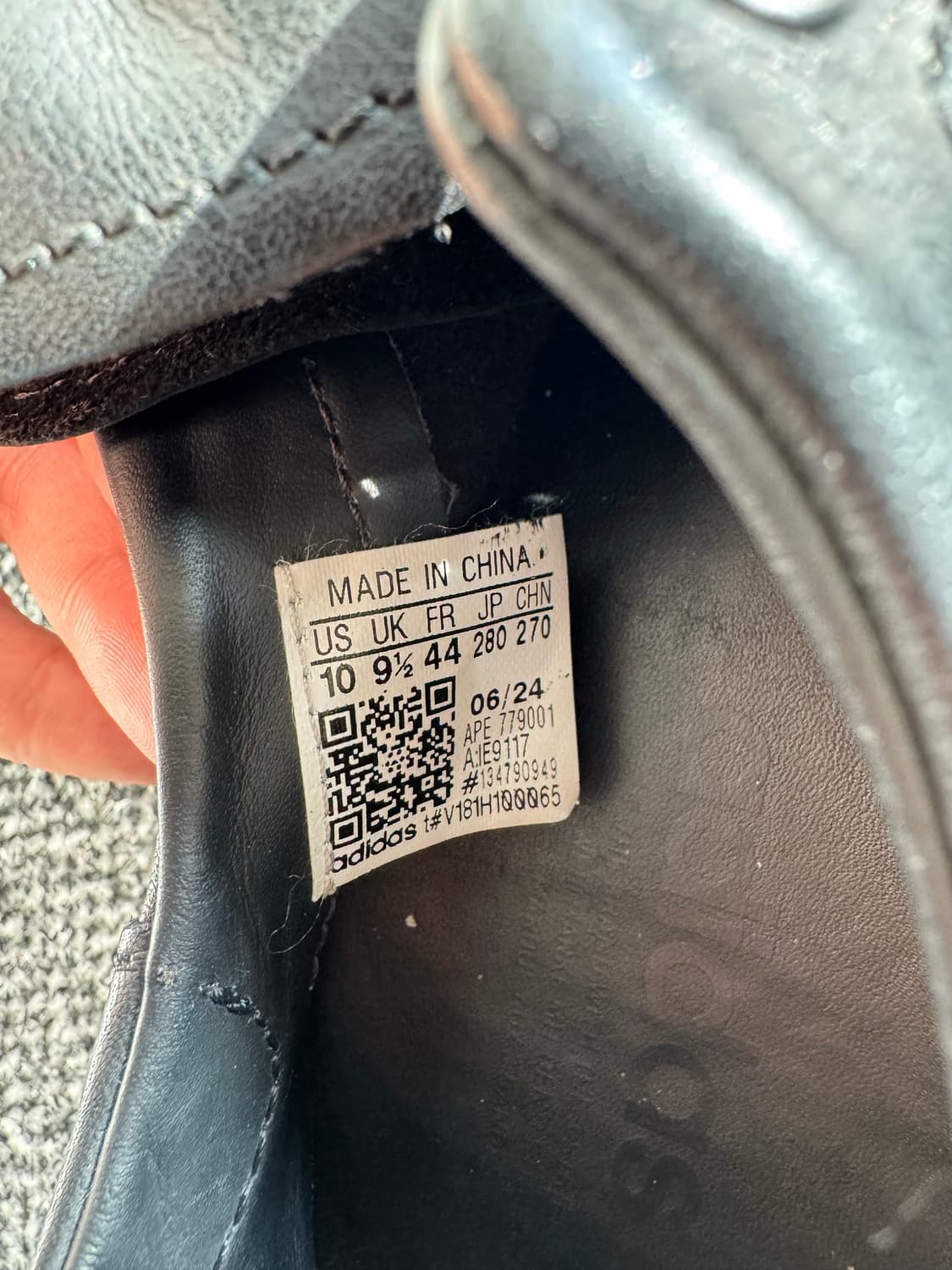 아디다스 스탠스미스 데콘 블랙 상품이미지4