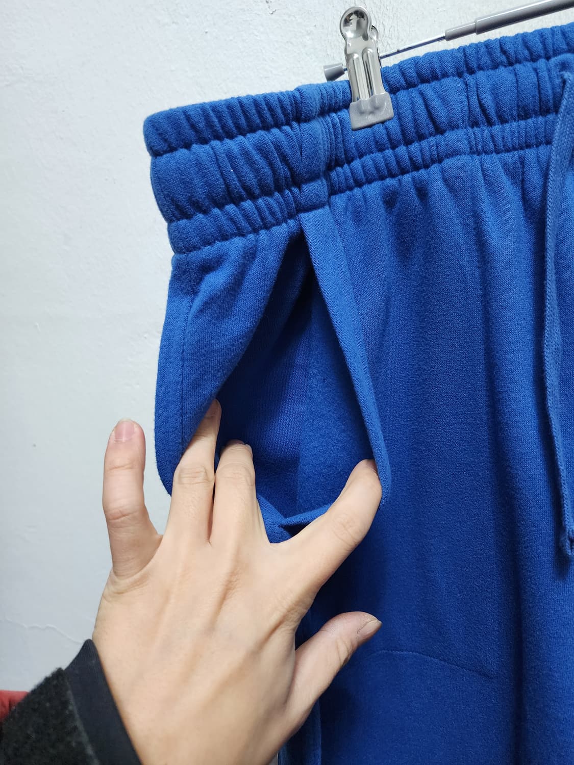 (새상품) 노티카 빅사이즈 블루 기모 스웻팬츠 XXL 상품이미지3