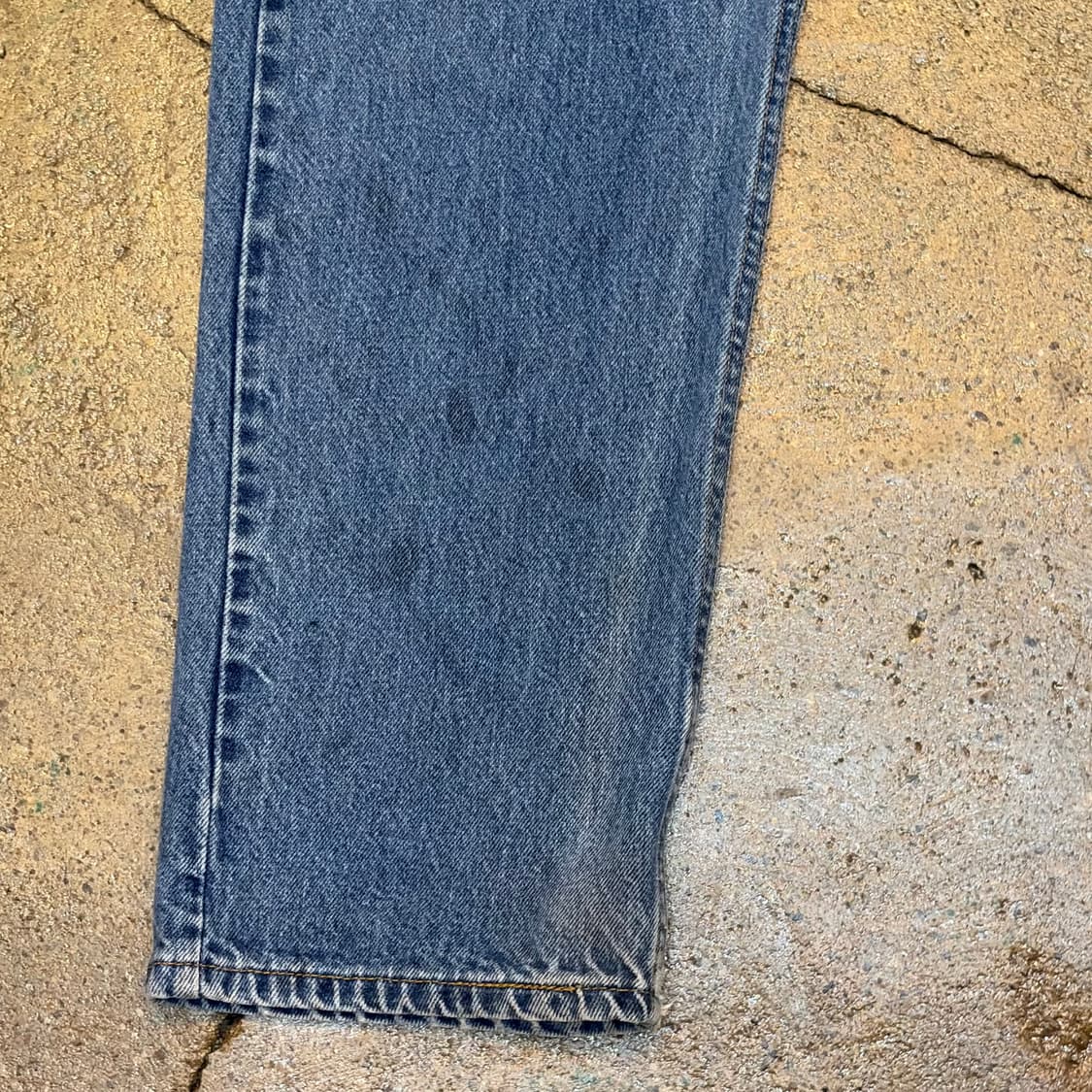 90s Made in USA  빈티지 리바이스 505 오렌지탭 청바지 상품이미지4