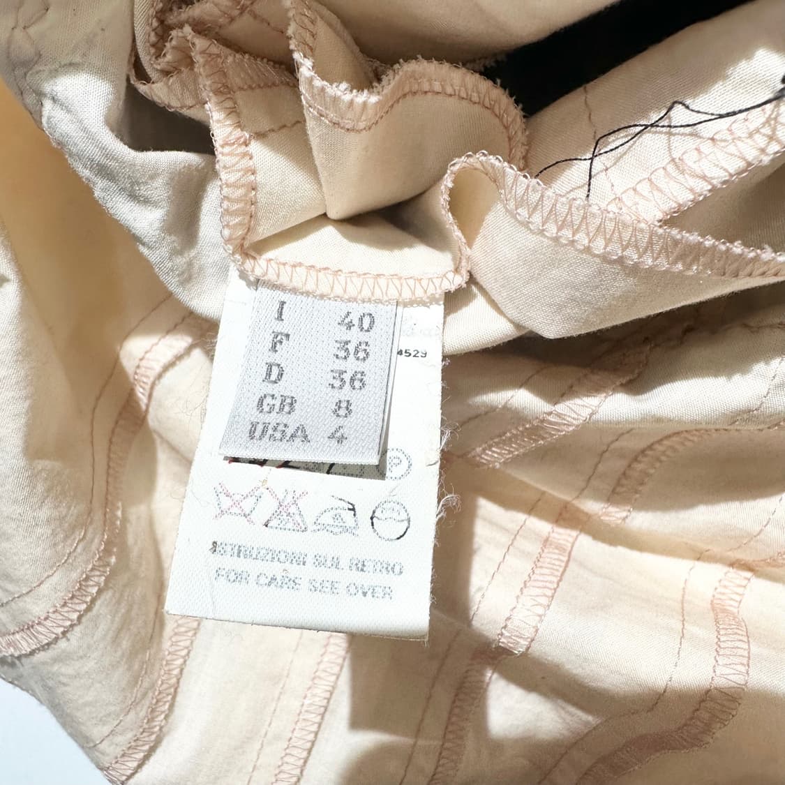 알베르타 페레티 시스루 슬리브리스 블라우스 상품이미지6