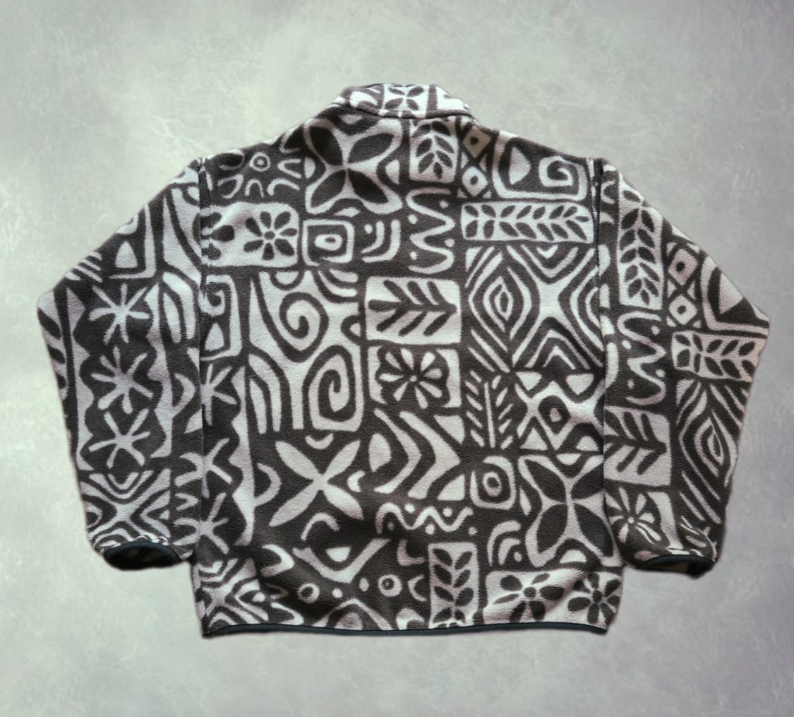 (M)파타고니아 Rare Canada 아일랜드 블록 브라운 신칠라 플리스 상품이미지3