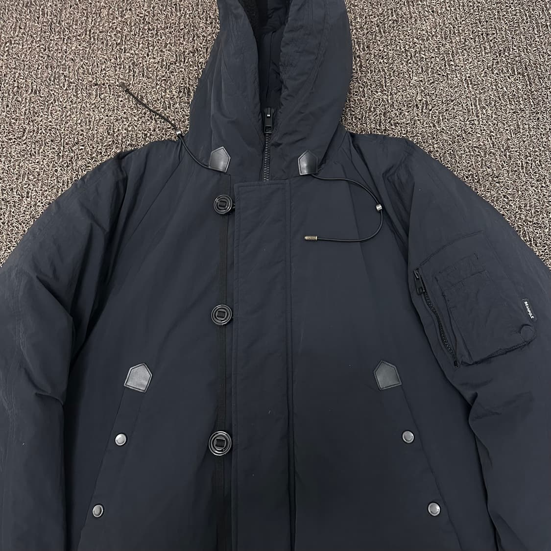 빈폴 덕다운 후드 패딩 점퍼 110(2XL) 상품이미지2