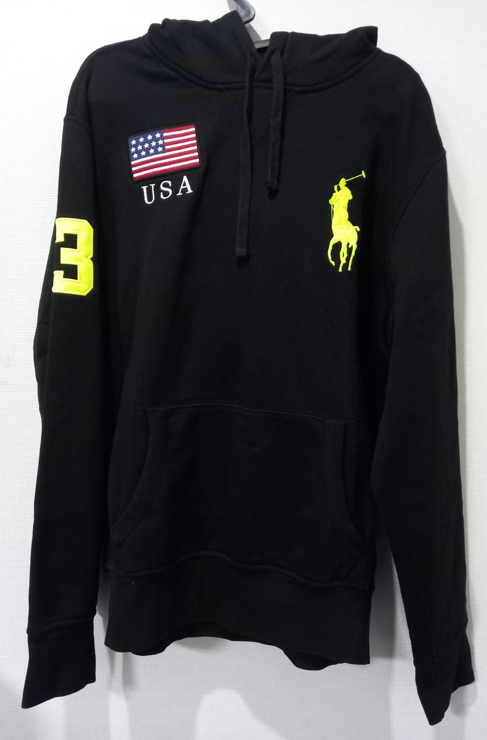 폴로 POLO 빅포니 USA 성조기 후드티 95~100 상품이미지1