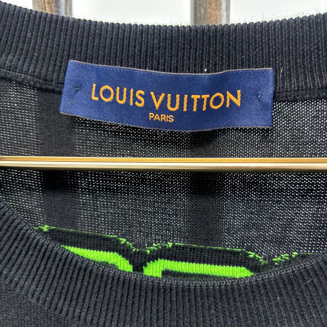 [XXL]루이비통 LV로고 1854 니트 반팔티 상품이미지3