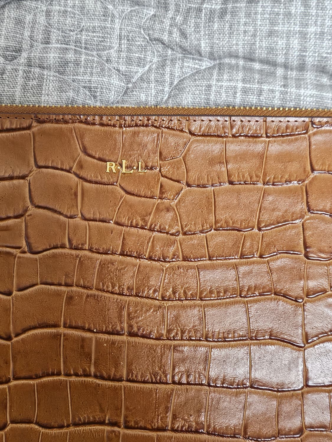 랄프로렌 악어가죽 클러치 상품이미지2