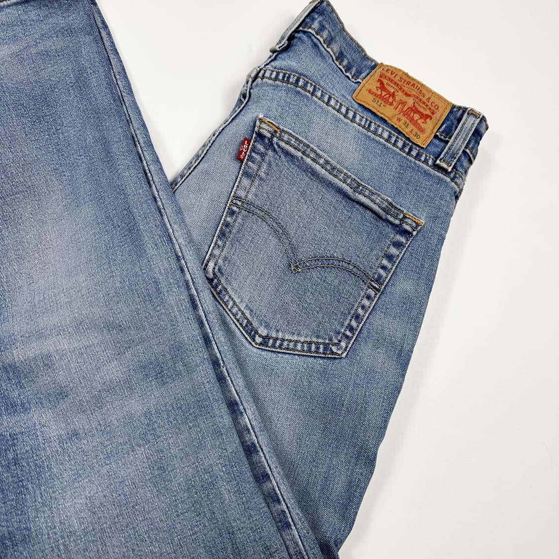 리바이스 511 오리지널 연청 데님 팬츠 (30인치) 상품이미지1