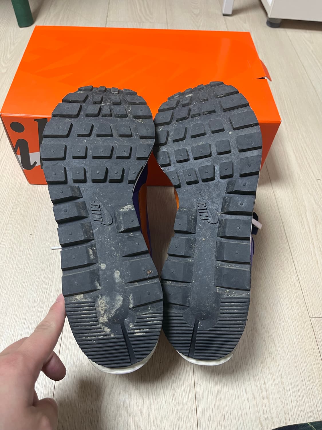 나이키 x 사카이 베이퍼와플 다크 아이리스 285 상품이미지3