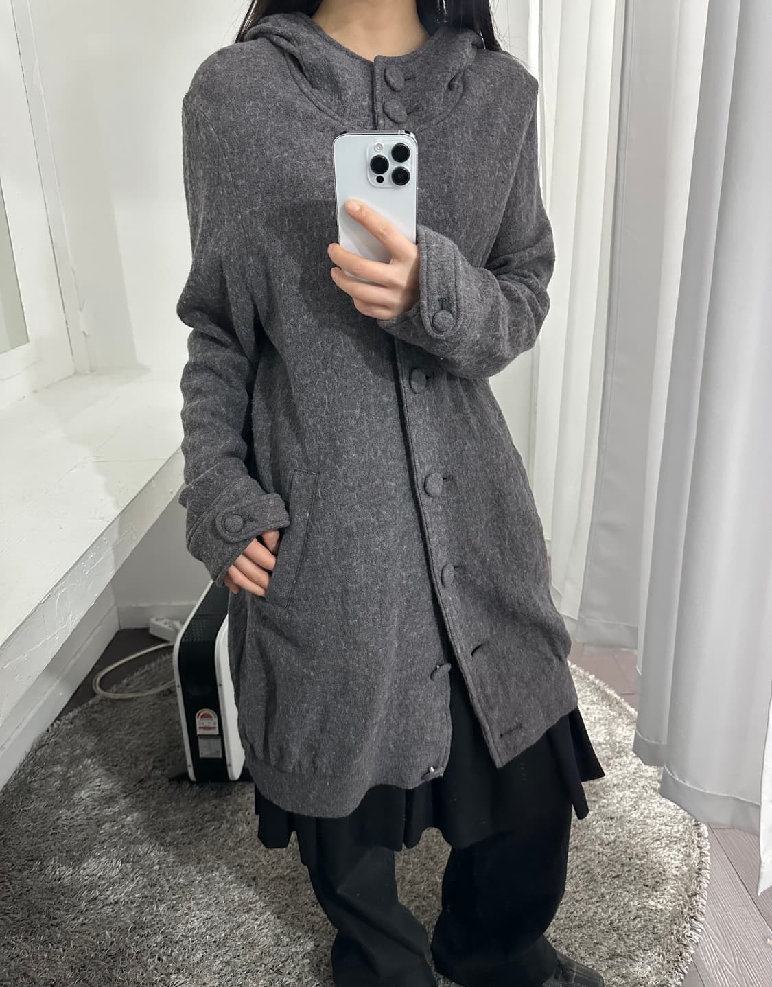 mori hood long coat 상품이미지4