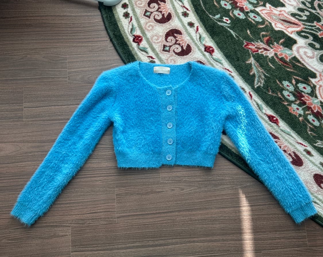 스카이 크롭 가디건 상품이미지1